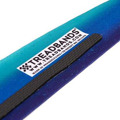 TreadBands All Terrain Tieback Non Slip Headband - Designs. Guaranteed to Stay in Place, Keeps Sweat Out of Your Eyes, Patented Grip Technology. - color: Designs - Milky Way Blues
