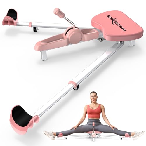 BODY RHYTHM Leg Stretcher - Split Machine for Leg Stretching - Flexibility Stretching Equipment - Ballet, Yoga, Dance, Martial Arts, MMA - Home Yoga Gym Fitness - color: Pink