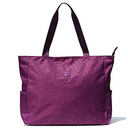 ESVAN LARGE BEACH BAG Water Resistant Lightweight 20 inch Women Oversize Tote Bag for Gym Beach Travel Pool Yoga Nurse - color: A04