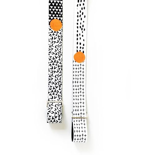 Yune Yoga Bowie Yoga Strap – 68" 100% Cotton Stretching & Carrying Strap with Metal D-Ring – Yoga Accessory for Pilates, Flexibility & Home Practice