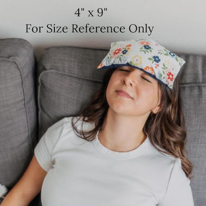 Heating Packs Microwavable, Lavender Microwave Heating Pad, Aromatherapy Heating Pad, Moist Heat Therapy, Cooling Therapy, Herbal Therapeutic Healing, Lavender Eye Pillow, Flax Seed Dried Herbs
