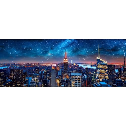 Reofrey Large Diamond Art Kits for Adults Tokyo at Night, 12x31.5 inch Full Drill Round Rhinestone Big Diamond Painting Kit, DIY Cross Stitch Embroidery Canvas for Crafts Home Wall Decor - color: Tokyo at Night