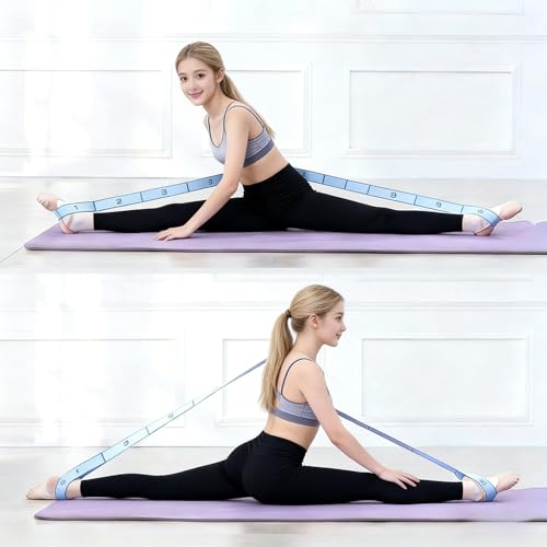 Fitness Resistance Band with Handles, Number Stretch Resistance Band