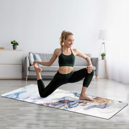 FOLAI Extra Thick Yoga Mat 6mm - color: ink