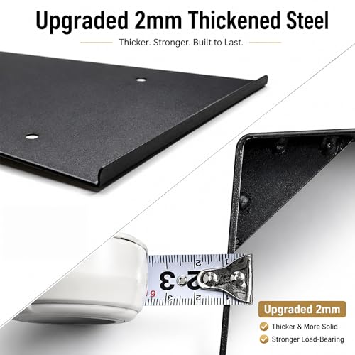 Wall Mount Yoga Mat Storage Rack - color: White