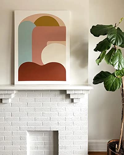 Creative Mark The Edge Deluxe Cotton 1-1/2" Deep Stretched Canvas for Painting, 8x32 Pack of 3, 14oz. Primed Weight, Universal Archival Priming, Medium Tooth, Hand-Stretched Canvas for Painters - size: 8x32"