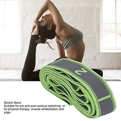 Topyond Numbered Stretch Band Strap - Elastic Stretching Strap for Exercise