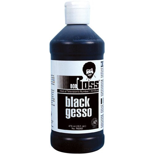 Bob Ross Black Gesso 473ML