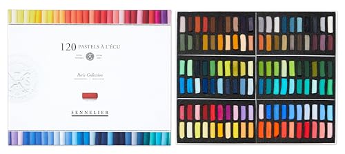 Sennelier Soft Pastels Half Stick Set 120/Pkg-Paris, Paris - color: Assorted/Multicolor, size: 120 Count (Pack of 1)