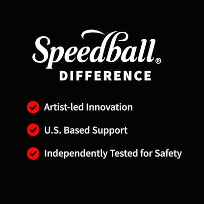 Speedball Hand-Lettering Brush Marker Set, 12-Piece