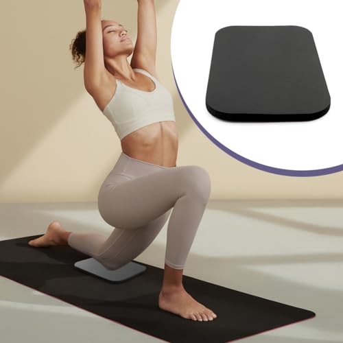 Yoga Knee Pad Cushion, Exercise Knee Pad - Eliminate Pain During Home Workout - Small Exercise Mat for Yoga, Pilates, Kneeling, Planks & Home Gym, 11.4X7.5X0.6inch