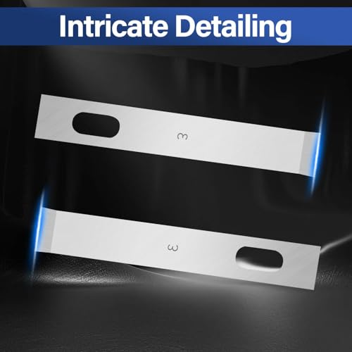 120 Pack Hobby Knife Blades, #4 High Carbon Steel Replacement Blades for Craft & Art, Standard Sharpness Craft Knife Refills for Paper, Fabric & Thin Plastic - style: #4