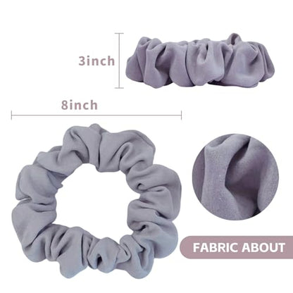 Yoga Mat Scrunchie – Stylish Yoga Mat Strap – Stretch-Fit for All Standard Mats – Lightweight, Travel-Friendly(Mat Excl.) - color: Purple