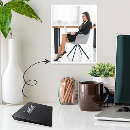 SmartSeat Wedges for Back, Knee & Sit Bone Support Posture Correction Pain Relief and Comfort Ideal for Office Chairs, Home Seating, Yoga, Meditation and Pilates Practice, Small Foam Wedges Pack of 2