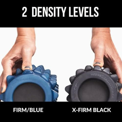 RumbleRoller Extra Firm Foam Roller Deep Tissue Massage Roller for Muscle Recovery (31 Inches Full Size) - size: Extra Firm, 31x6 Black