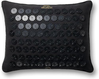 ShaktiMat Acupressure Pillow, Neck & Shoulder Relief, Premium Level 1 Black - color: Premium-black, size: Level 1