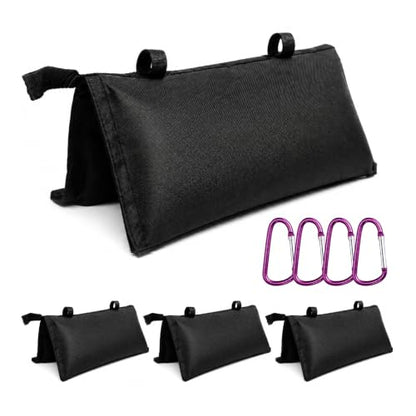 4 Pack Sand Bags for Weight Bags, Heavy Duty Sandbags for Light Stand Photography Tripod Video Equipment, Canopy, Umbrella Base, Backdrop Stand, Camping, Fishing Chair
