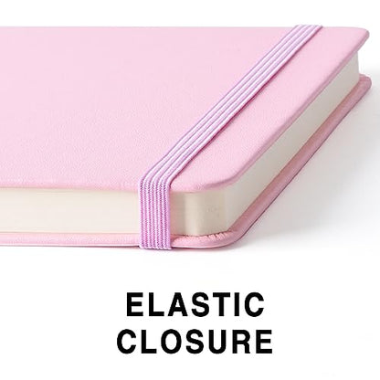 5" x 5" Hardcover Sketch Book,58 Sheets Small Mixed Media Pocket Sketch Pad | PU Cover,150 GSM Acid Free Artist Drawing Paper,Travel Journal Blank Notebook for Adults Sketching,Illustration.Pink - color: 150gsm PU-pink