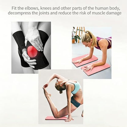 1PCS Yoga Knee & Elbow Cushions - Extra Thick Foam for Knees, Elbows, Wrists, Hands & Head, Pilates & Kneeling Pads, Support Foam Pads for Women & Men (Random Color 13.3"*6.6")