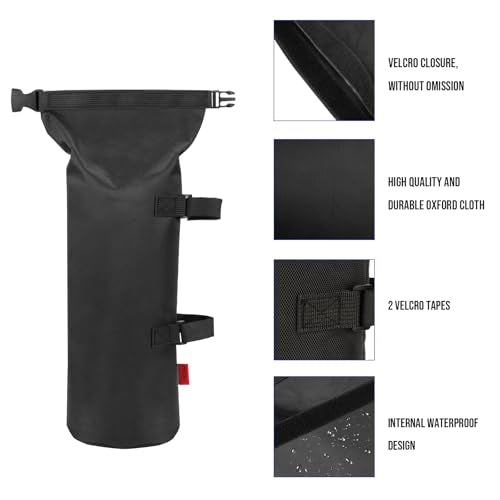 YOOFAN Heavy Duty Sand Bags for Canopy Legs (Set of 4) – 1680D Waterproof Oxford Fabric with Upgraded Hook & Loop Straps – Ideal Weights for Tent, Gazebo, Bounce House
