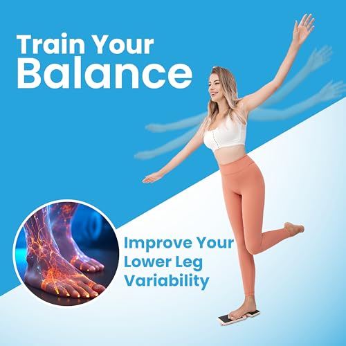 Single Leg Footboard Pro Kit - Ankle & Foot Exerciser Strengthener, Physical Therapy for Sprained Ankles, Foot Stretcher for Plantar Fasciitis - color: Gray - Pro kit