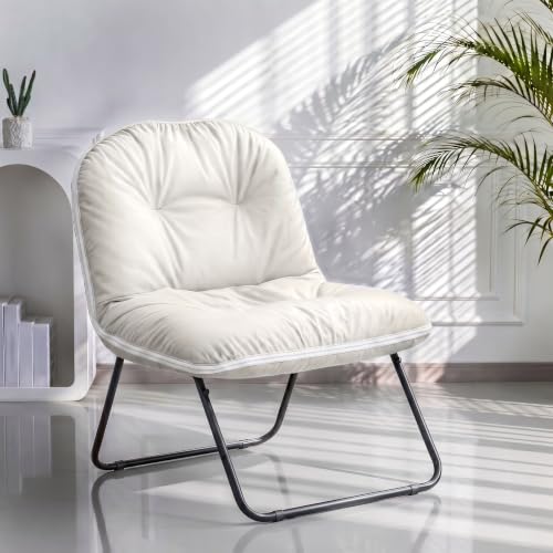 ZonLi Adjustable Floor Chair with Back Support - color: Beige