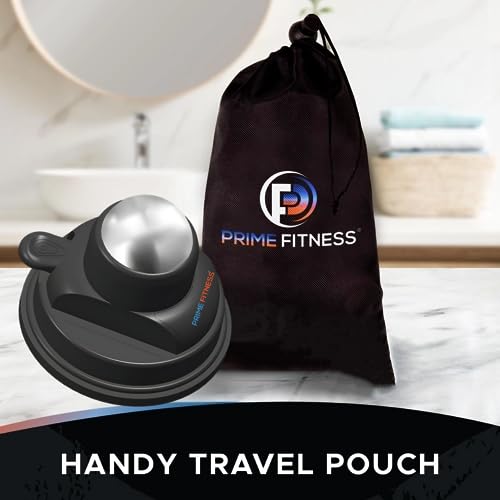 PRIME Fitness wall Mounted Massage Ball | Cold Therapy | wall Mounted Back Massager | cryo Stick | Relieve Muscle Pain (360 Wall Massager) - color: 360 Wall Massager