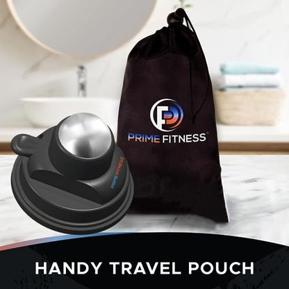 PRIME Fitness wall Mounted Massage Ball | Cold Therapy | wall Mounted Back Massager | cryo Stick | Relieve Muscle Pain (360 Wall Massager) - color: 360 Wall Massager