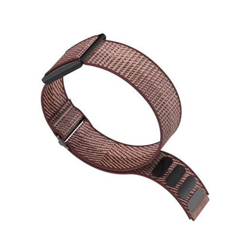 Bicep Bands Compatible for Polar Loop (2025) / Visible Armband 2.0 Straps - color: Copper Brown