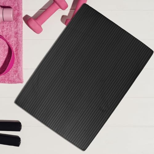 Mipcase Balance Yoga Mat Exercise Gymnastics Physical Therapy Balance Pad Workout Pilates Mat Balance Foam Pad - color: Black