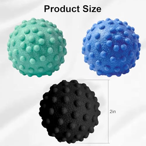 Foot Massage Ball Myofascial Release, Restore Foot Massage Roller, Massage Tool for Tight Muscles and Sore Feet, Pain Relieve from Plantar Fasciitis, Black - color: 1 Black Massage Ball