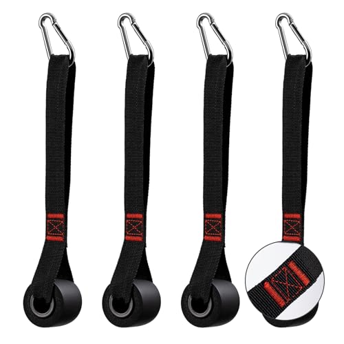 Slim Panda Door Anchor Strap for Resistance Bands - color: Door Anchor 4 Pack(4 Anchors+4 Clips)