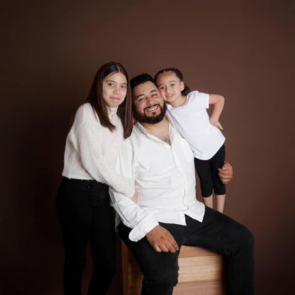 Kate Seamless Paper Backdrop for Photography, Party, Live Streaming, Brown Paper Roll (86''x32.8' Coco Brown) - color: Coco Brown, size: 86''x32.8'