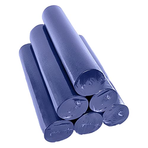 6 Pack Deluxe Studio Yoga Mat, 74"x24x6mm, Dark Blue | Extra Thick, Extra Long Exercise Mats for Workout, Stretching, Fitness - Non Slip Gym Mats for Home, Schools and Studios