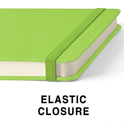5" x 5" Hardcover Sketch Book,58 Sheets Small Mixed Media Pocket Sketch Pad | PU Cover,150 GSM Acid Free Artist Drawing Paper,Travel Journal Blank Notebook for Adults Sketching,Illustration.Hami Melon - color: 150gsm PU-hami melon green