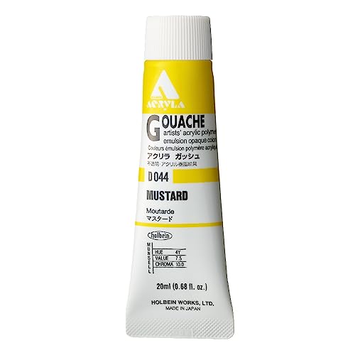 Holbein Acryla Gouache 20ml Mustard
