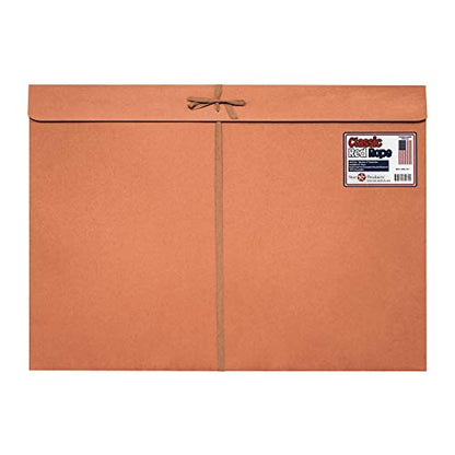 Star Products T246 24 x 36, Classic Red Rope, Paper Artist Portfolio with Tie Tape Closure, Poster, Art Storage, 24" x 36" - size: 24" x 36"