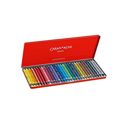Caran d'Ache Classic Neocolor II Water-Soluble Pastels, 30 Colors - style: 30 Colors