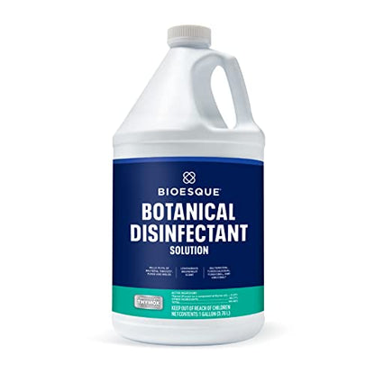 Bioesque Botanical Disinfectant Solution, Heavy Duty Broad-Spectrum Disinfectant, Kills 99.9% of Bacteria, Viruses*, Fungi, & Molds, 1 Gallon (Pack of 4) - size: 4 Gallon