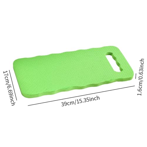 Colaxi Kneeling Pad Knee Mat Foam Garden Kneeling Pad Knee Cushion Floor Sitting for Camping Praying House Clean Repair Work Fitness - color: Green