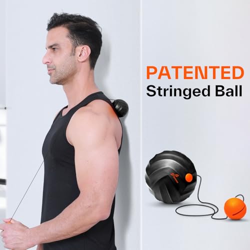 Sportneer 4 in 1 Pilates Foam Roller Muscle Relax Kit - color: Black