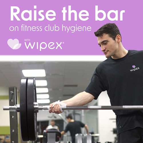 Wipex Gym Wipes Refill, 700 Count, Large 8"x12" Fitness Equipment Wipes with Cleaning Vinegar and Refreshing Lavender Essential Oil for Yoga Mat Cleaner, Fits Dispensers, 700 Count (Pack of 1) - size: 700 Count (Pack of 1)