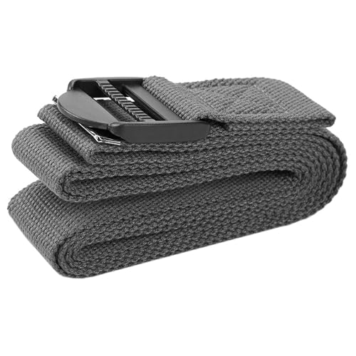 BalanceFrom 7-Piece Yoga Set with 71x24x0.5 Inches Extra Thick Mat and Carrying Sling – Includes 2 Blocks, Stretch Strap, 2 Towels, and Knee Pad for Home, Studio, and Gym Workouts - color: Gray