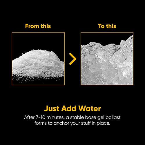 Sand & Sand Bag Alternative Polymer | A Smarter Way to Keep Equipment from Tipping Over | Keep Portable Basketball Hoops, Umbrellas & Items with a Base from Falling | Made in USA (16oz)