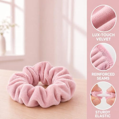 Yoga Mat Scrunchie - Holds Your Yoga Mat in Style - Durable & Elasticity Fabric - Fits All Standard Yoga Mats - color: Pink
