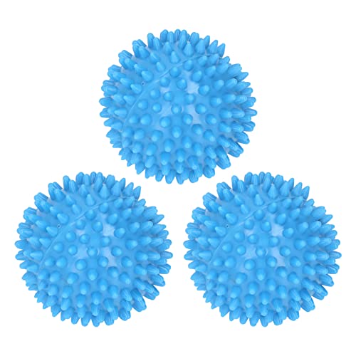 ViaGasaFamido 3Pcs Hard Massage Balls Spiked Massager Roller Orb Plastic Muscle Massage Balls for Trigger Point Movements in Neck Back Shoulders Waist Foot Exercise Yoga
