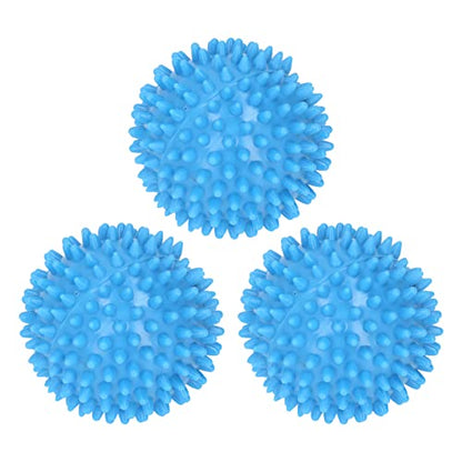 ViaGasaFamido 3Pcs Hard Massage Balls Spiked Massager Roller Orb Plastic Muscle Massage Balls for Trigger Point Movements in Neck Back Shoulders Waist Foot Exercise Yoga