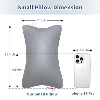 Pro Goleem Small Pillow, 11"x7"x2.5"(Grey) - color: Gray
