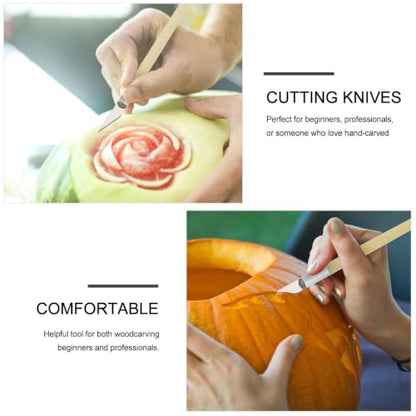 SUPVOX Craft Hobby Knife Set with Non-Slip Handles, 13 Pcs | Steel Blades for Clay Carving & Stencil Cutting - Sharp Precision Eliminates Tearing, Artists Achieve Clean Details Easily