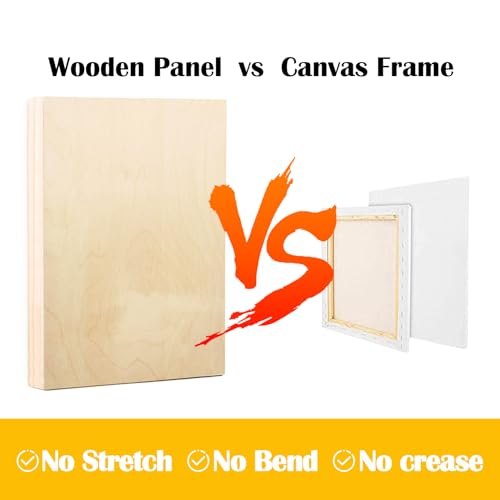2 Pack 30x40'' Unfinished Gallery Birch Wood Canvas Panels | 1 1/2" Deep Art Cradle Boards for Painting, Pouring, Burning, Epoxy Resin, Laser Engraving Cutting - size: 30*40 2 Pack